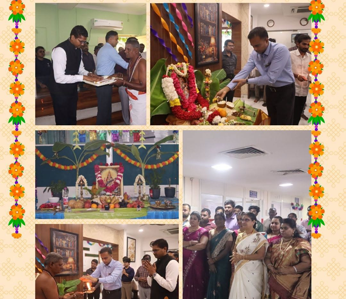 V O Chidambaranar Port Authority celebrates Ayudha Pooja